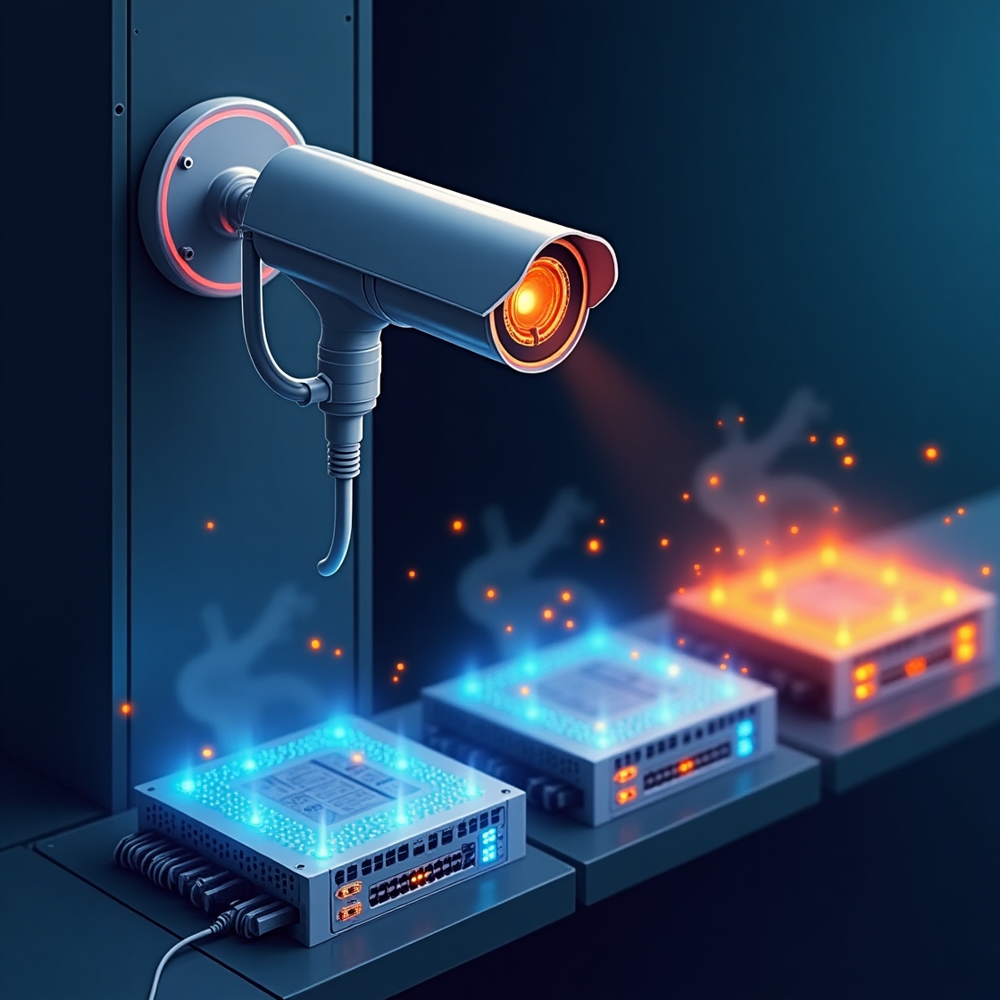 Thermal Camera for Network Equipment